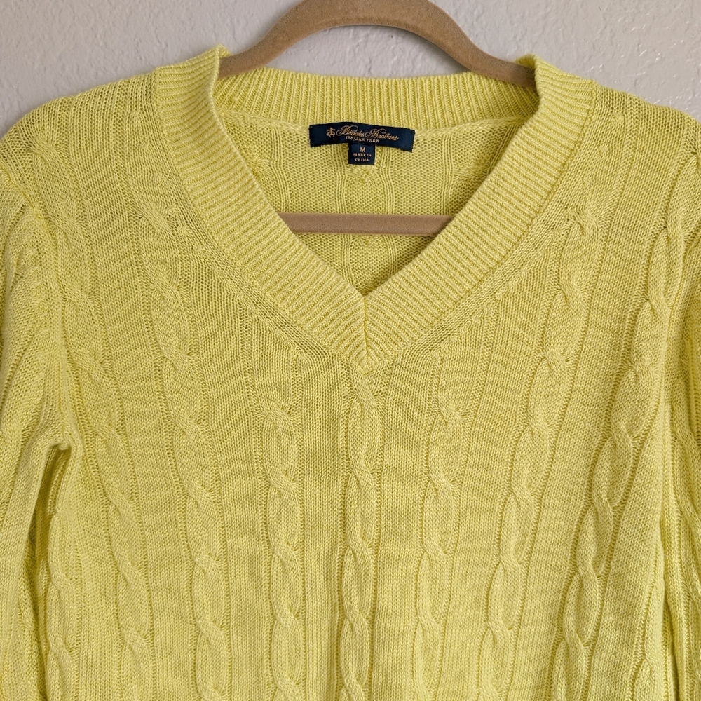 Brooks Brothers Elevated Basic Old Money Cable Kn… - image 7